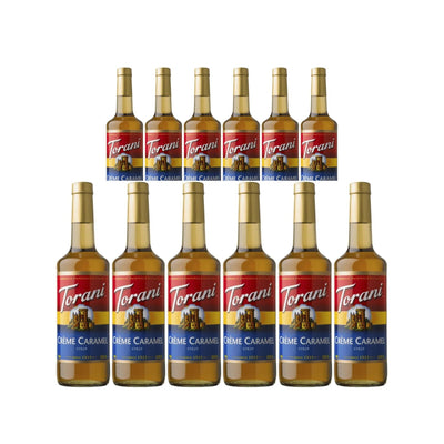Torani Creme Caramel Syrup (750ml x 12 Bottles) 1 - The Kitchen Barista