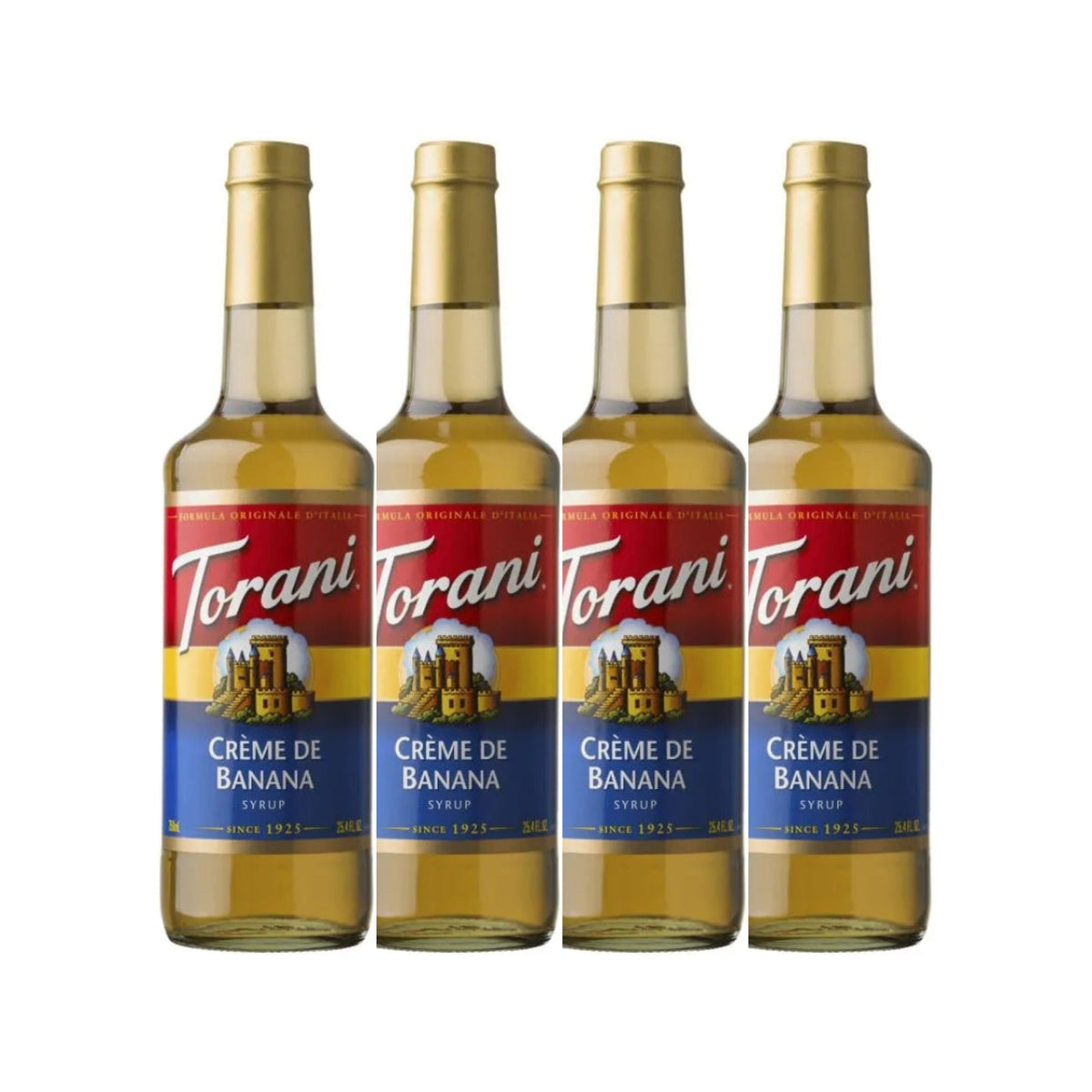 Torani Creme De Banana Syrup (750ml x 4 Bottles) 1 - The Kitchen Barista