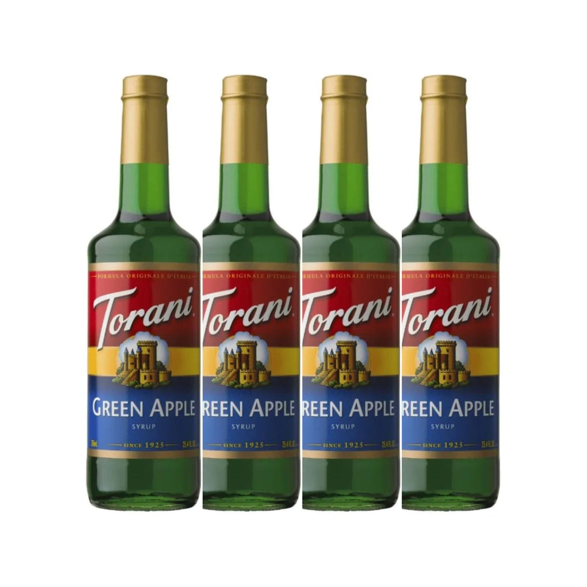 Torani Green Apple Syrup (750ml x 4 Bottles) 1 - The Kitchen Barista