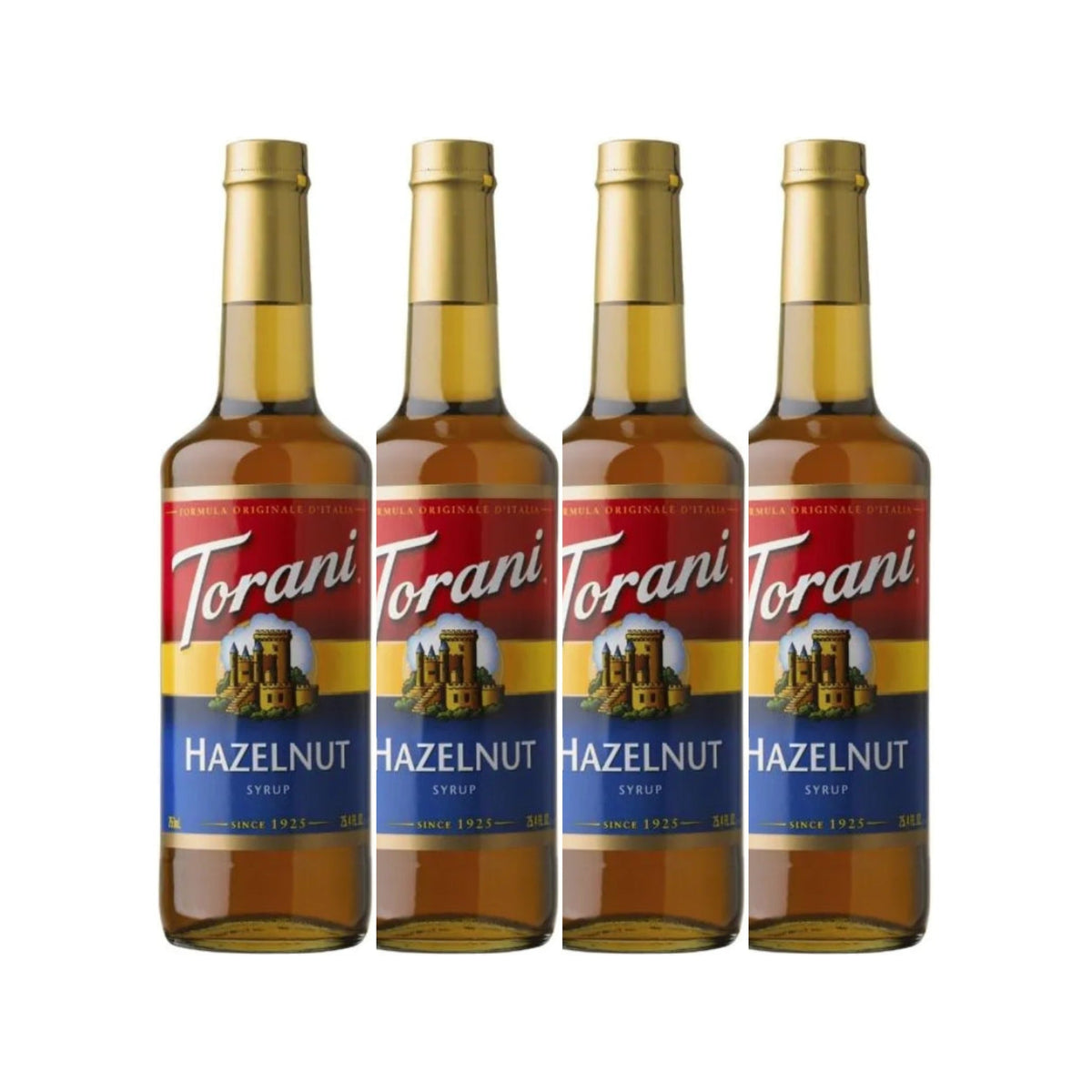 Torani Hazelnut Syrup (750ml x 4 Bottles) 1 - The Kitchen Barista