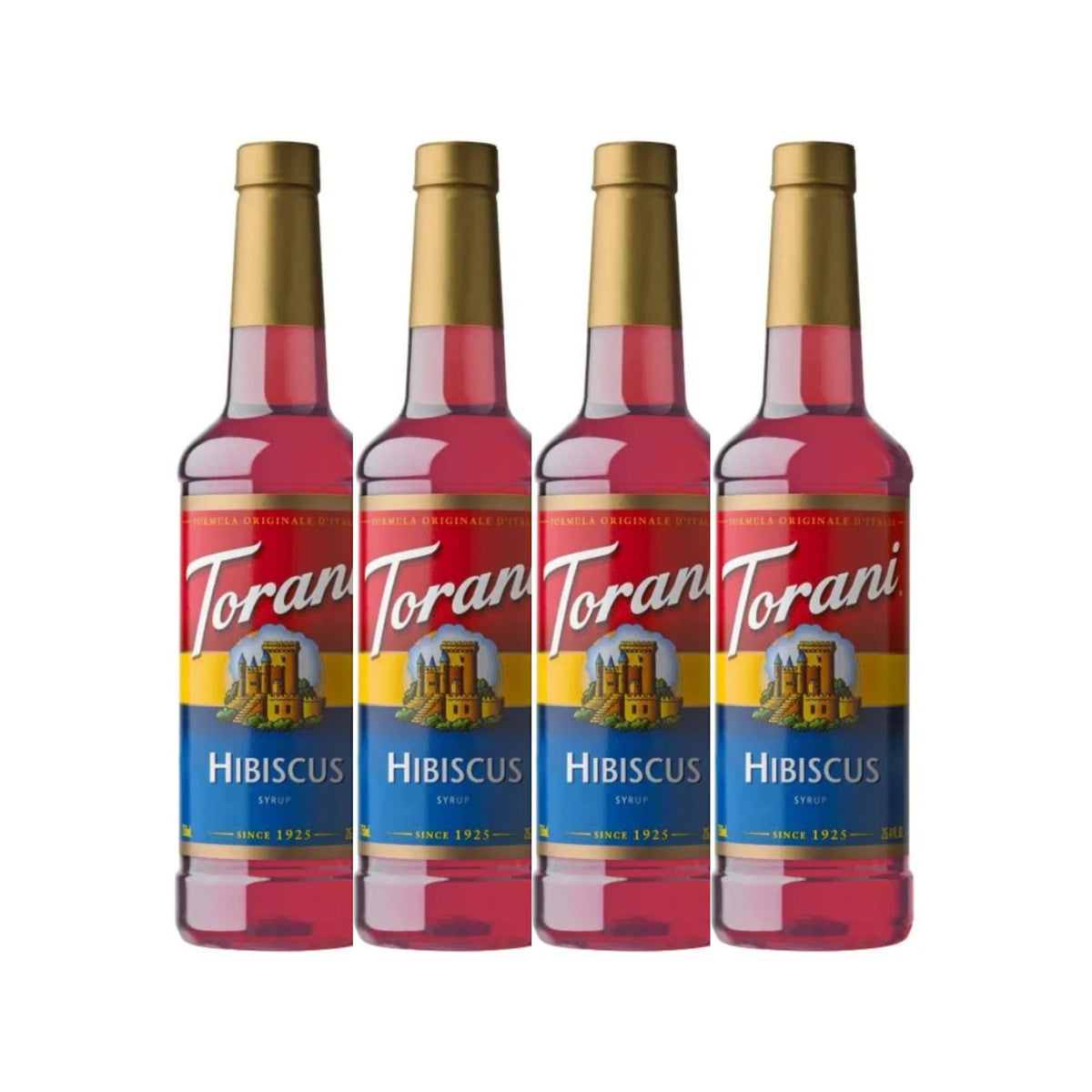 Torani Hibiscus Syrup (750ml x 4 Bottles) 1 - The Kitchen Barista