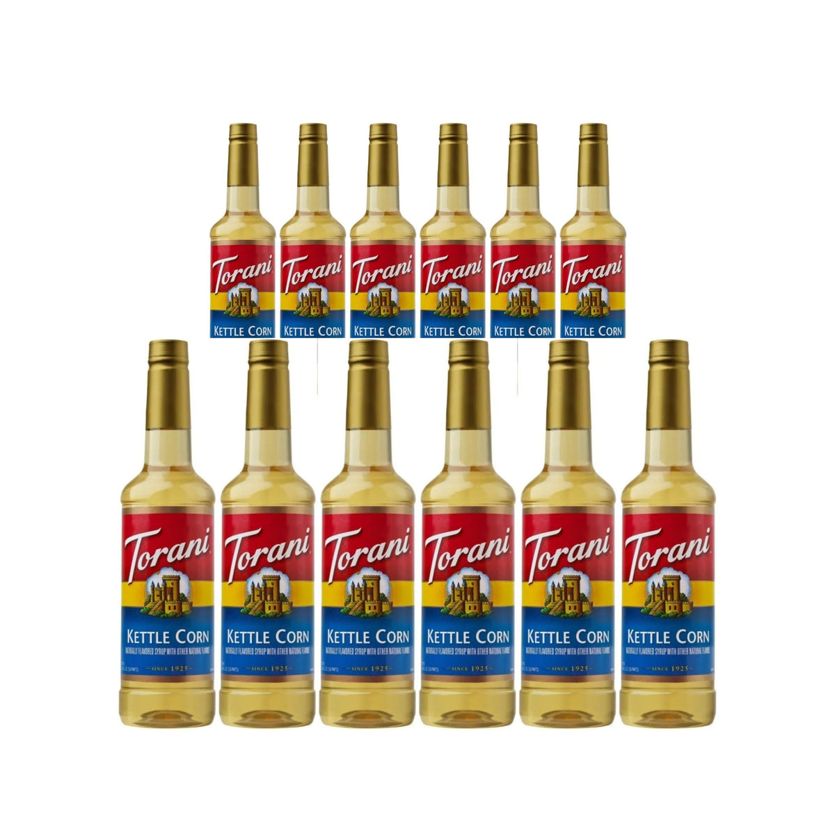 Torani Kettle Corn Syrup (750ml x 12 Bottles) 1 - The Kitchen Barista