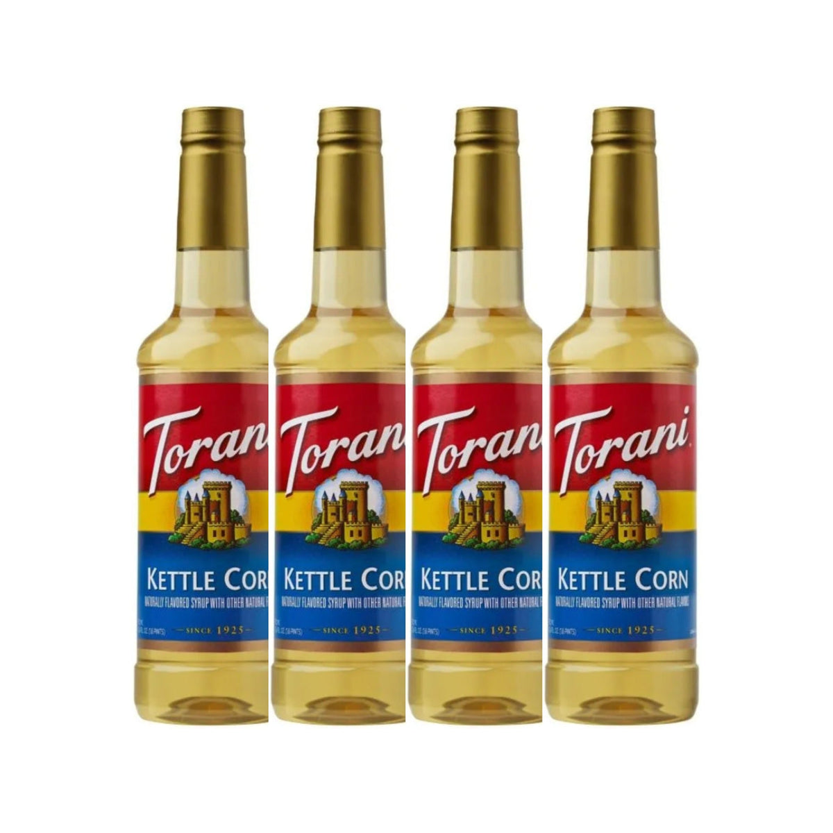 Torani Kettle Corn Syrup (750ml x 4 Bottles) 1 - The Kitchen Barista