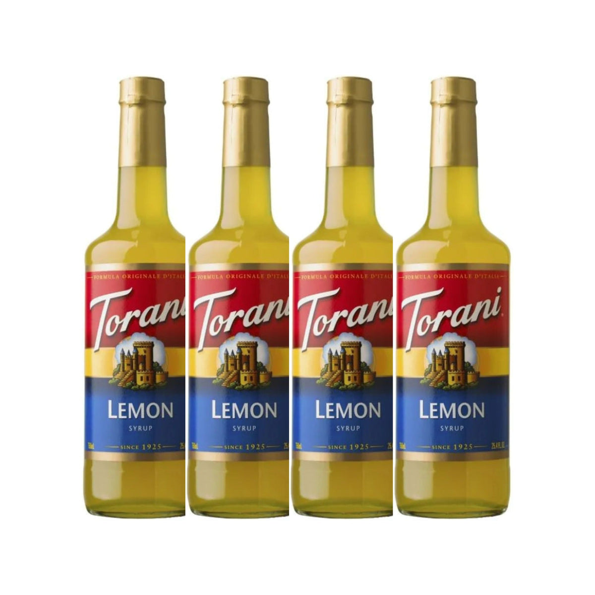Torani Lemon Syrup (750ml x 4 Bottles) 1 - The Kitchen Barista