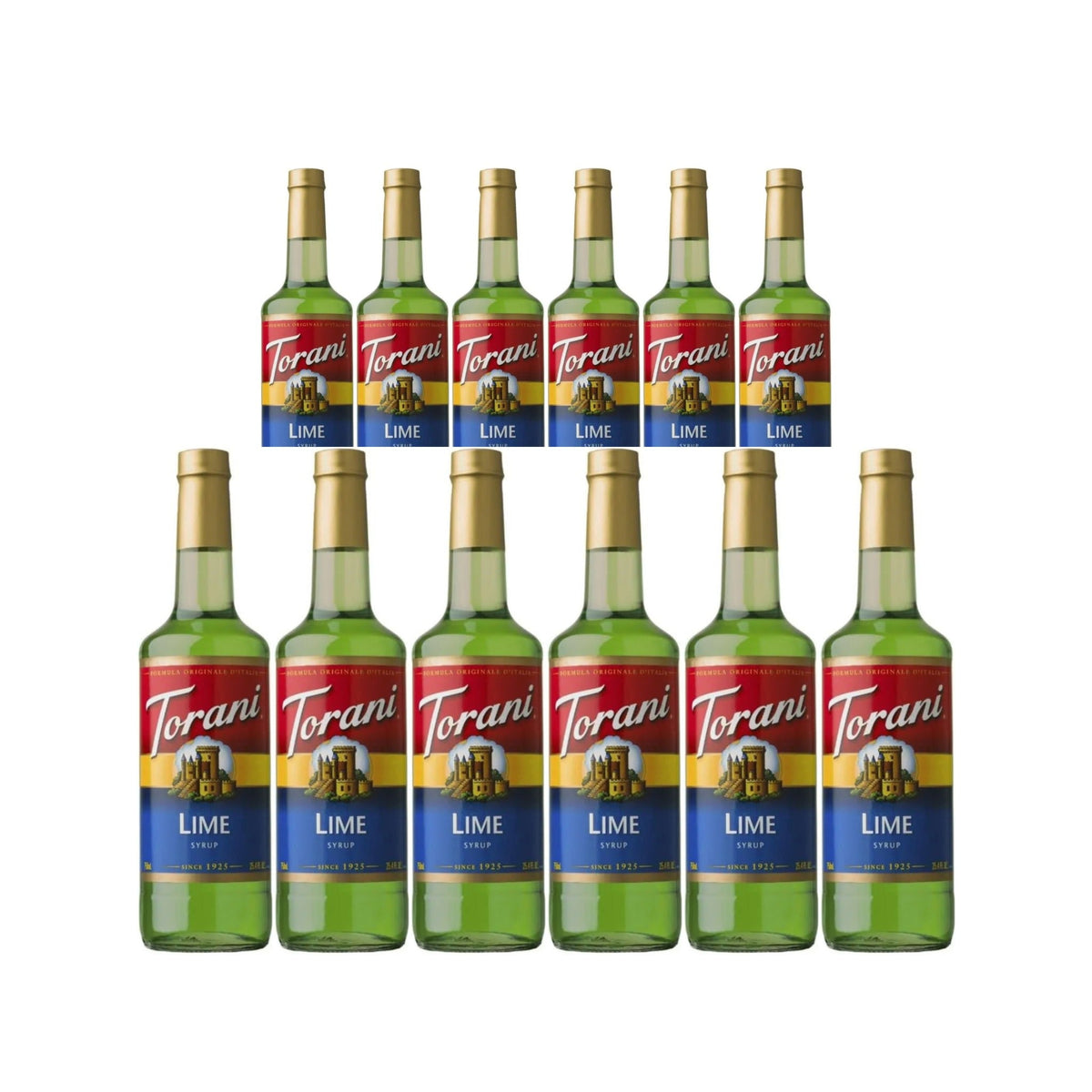 Torani Lime Syrup (750ml x 12 Bottles) 1 - The Kitchen Barista