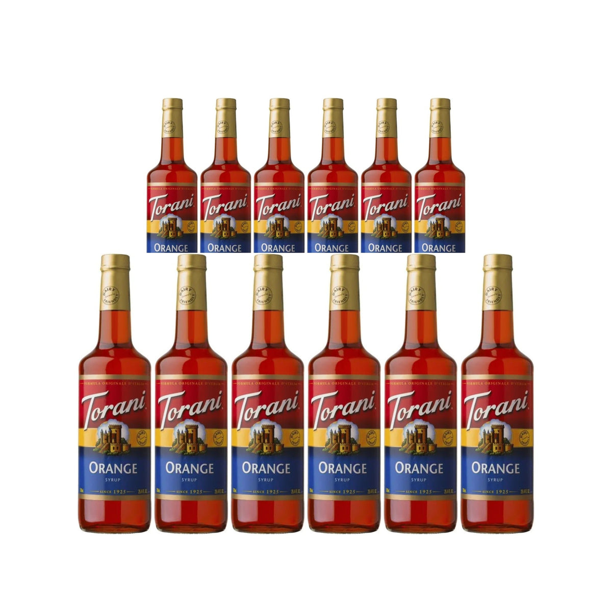 Torani Orange Syrup (750ml x 12 Bottles) 1 - The Kitchen Barista