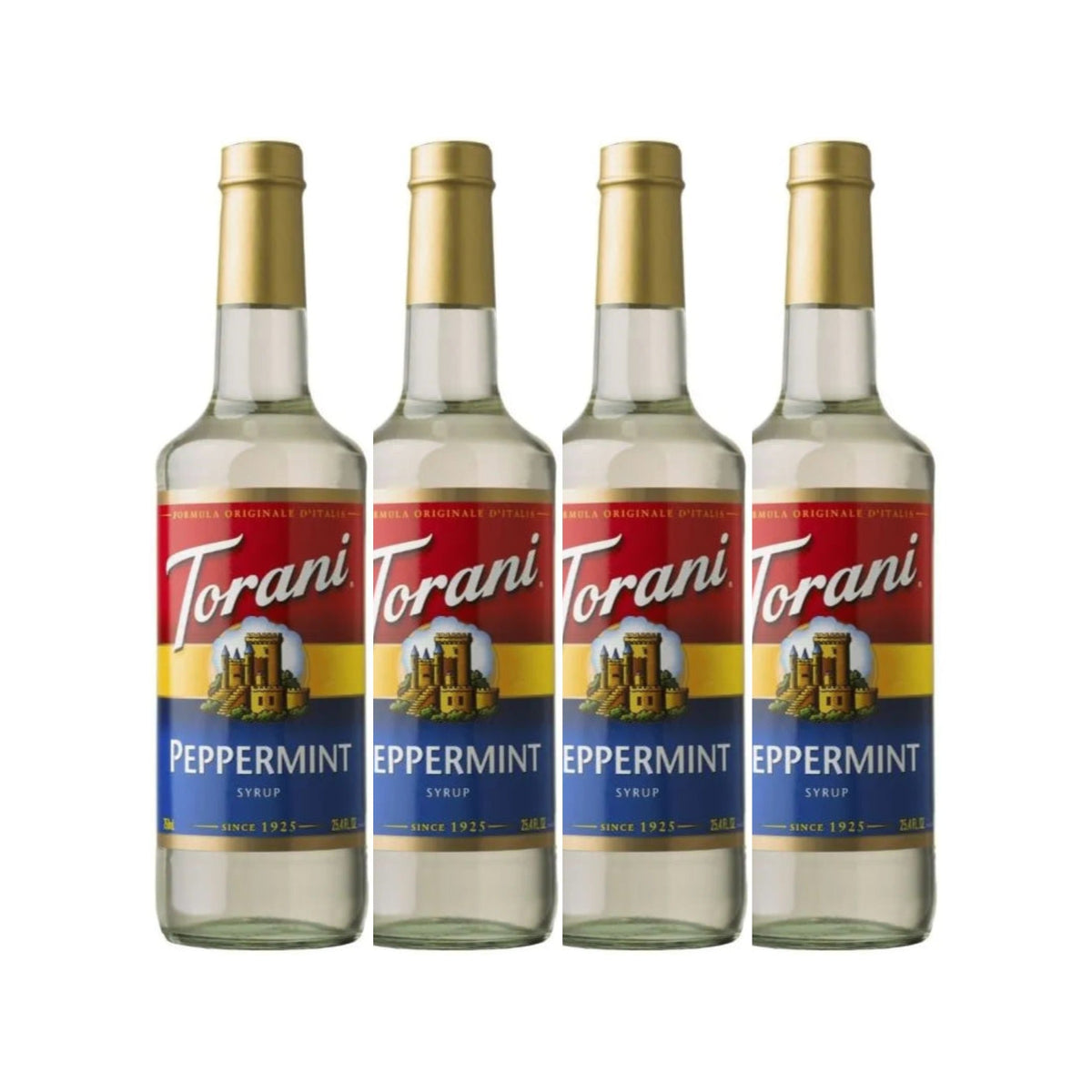 Torani Peppermint Syrup (750ml x 4 Bottles) 1 - The Kitchen Barista