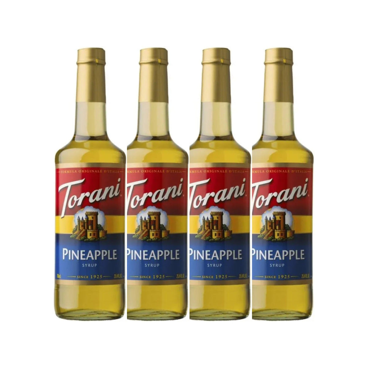 Torani Pineapple Syrup (750ml x 4 Bottles) 1 - The Kitchen Barista