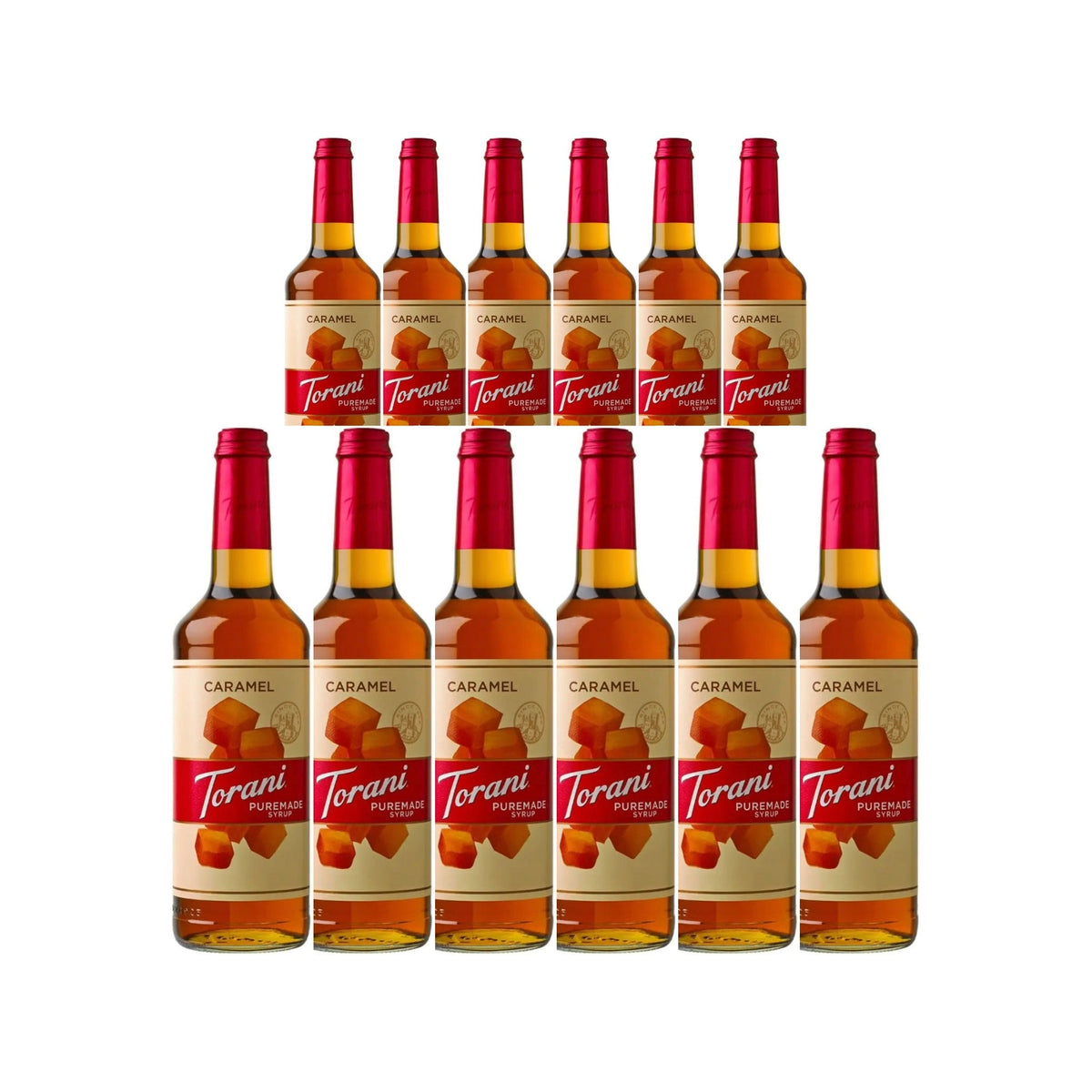 Torani Puremade Caramel Syrup (750ml x 12 Bottles) 1 - The Kitchen Barista