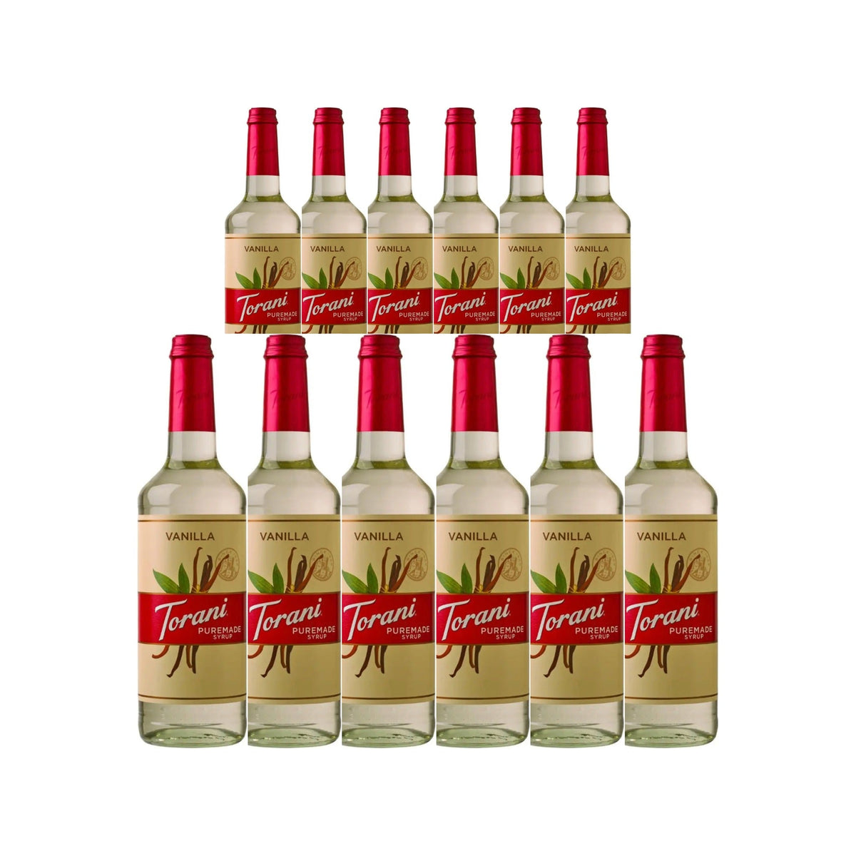 Torani Puremade Vanilla Syrup (750ml x 12 Bottles) 1 - The Kitchen Barista