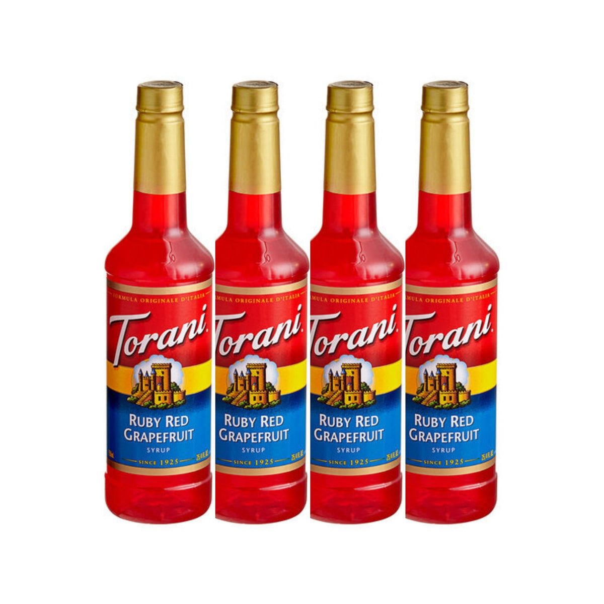 Torani Ruby Red Grapefruit Syrup (750ml x 4 Bottles) 1 - The Kitchen Barista