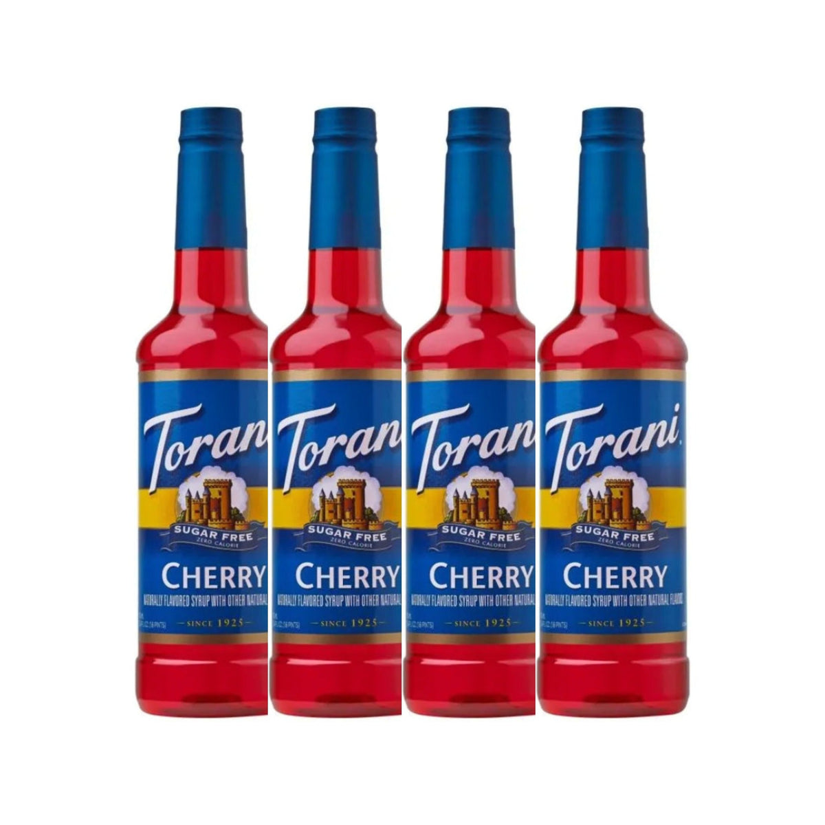 Torani Sugar Free Cherry Syrup (750ml x 4 Bottles) 1 - The Kitchen Barista
