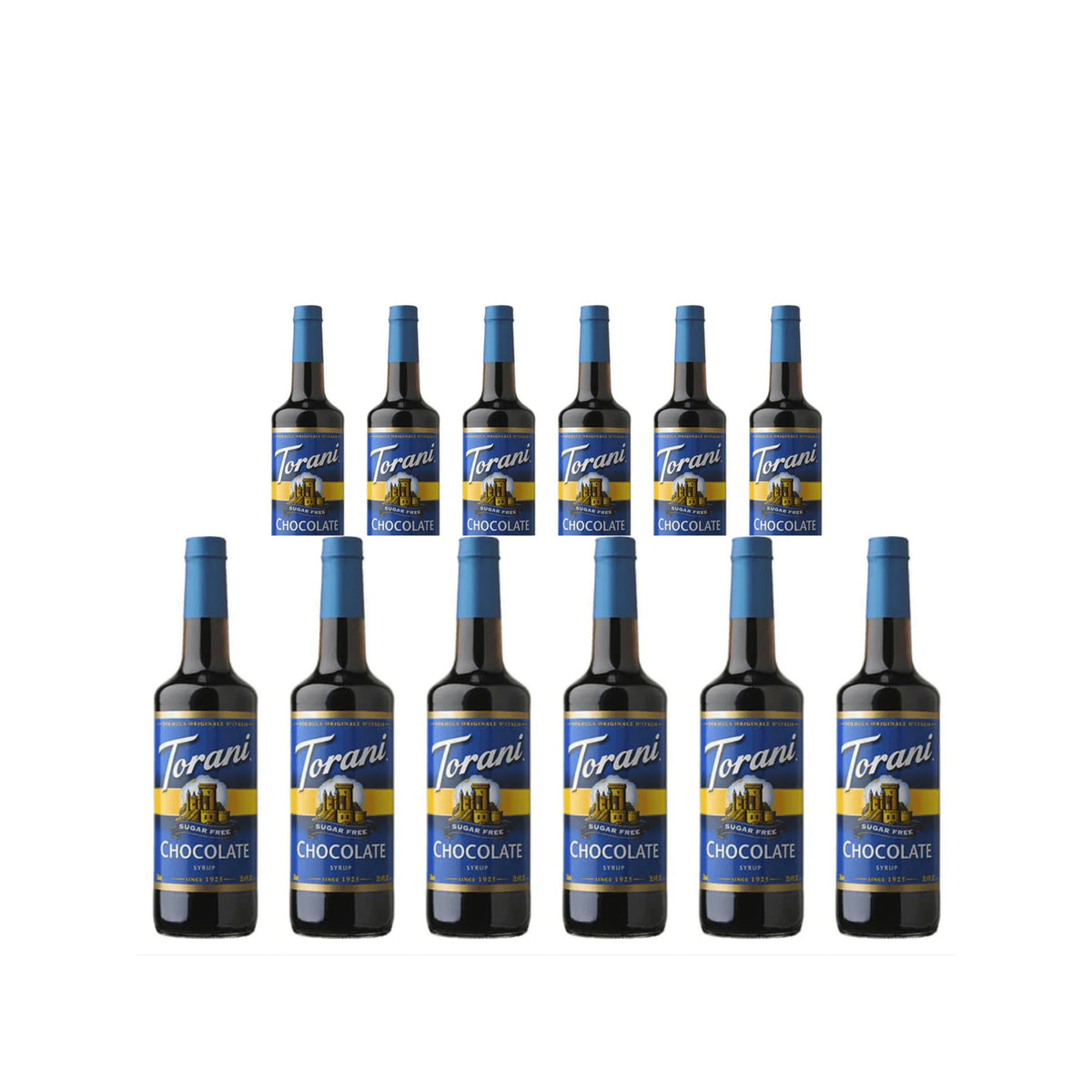 Torani Sugar Free Chocolate Syrup (750ml x 12 Bottles) 1 - The Kitchen Barista