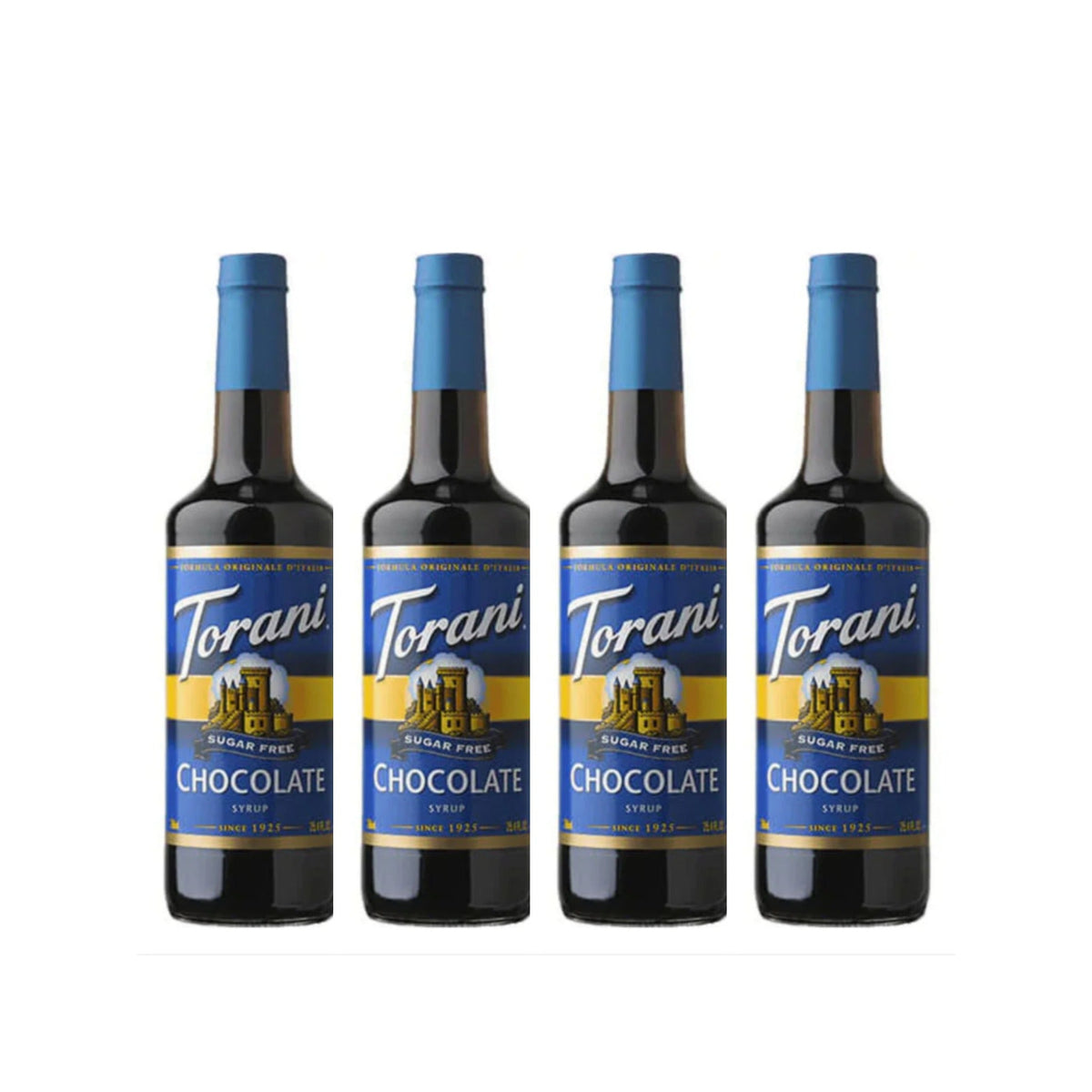 Torani Sugar Free Chocolate Syrup (750ml x 4 Bottles) 1 - The Kitchen Barista