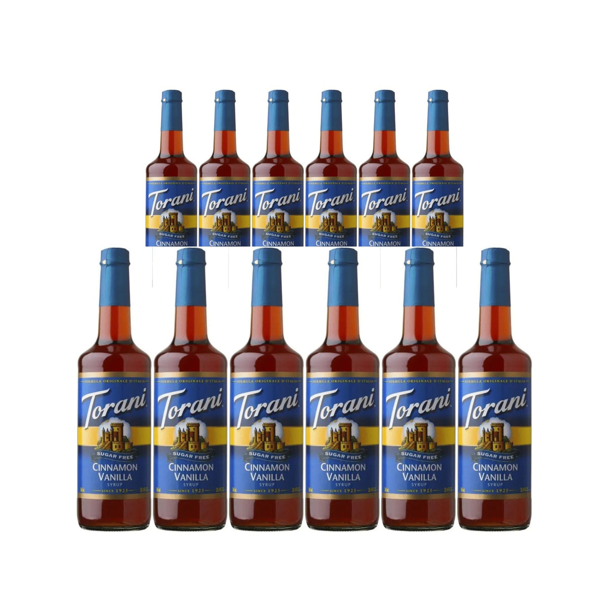 Torani Sugar Free Cinnamon Vanilla Syrup (750ml x 12 Bottles) 1 - The Kitchen Barista