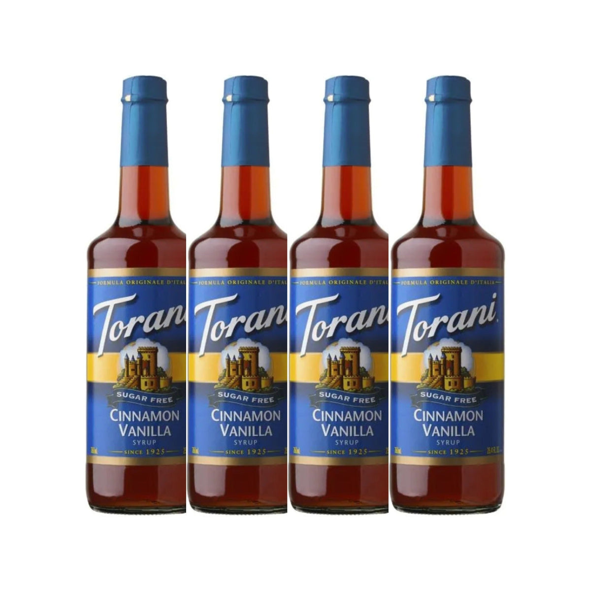 Torani Sugar Free Cinnamon Vanilla Syrup (750ml x 4 Bottles) 1 - The Kitchen Barista