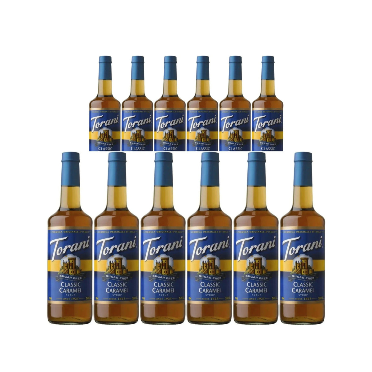 Torani Sugar Free Classic Caramel Syrup (750ml x 12 Bottles) 1 - The Kitchen Barista