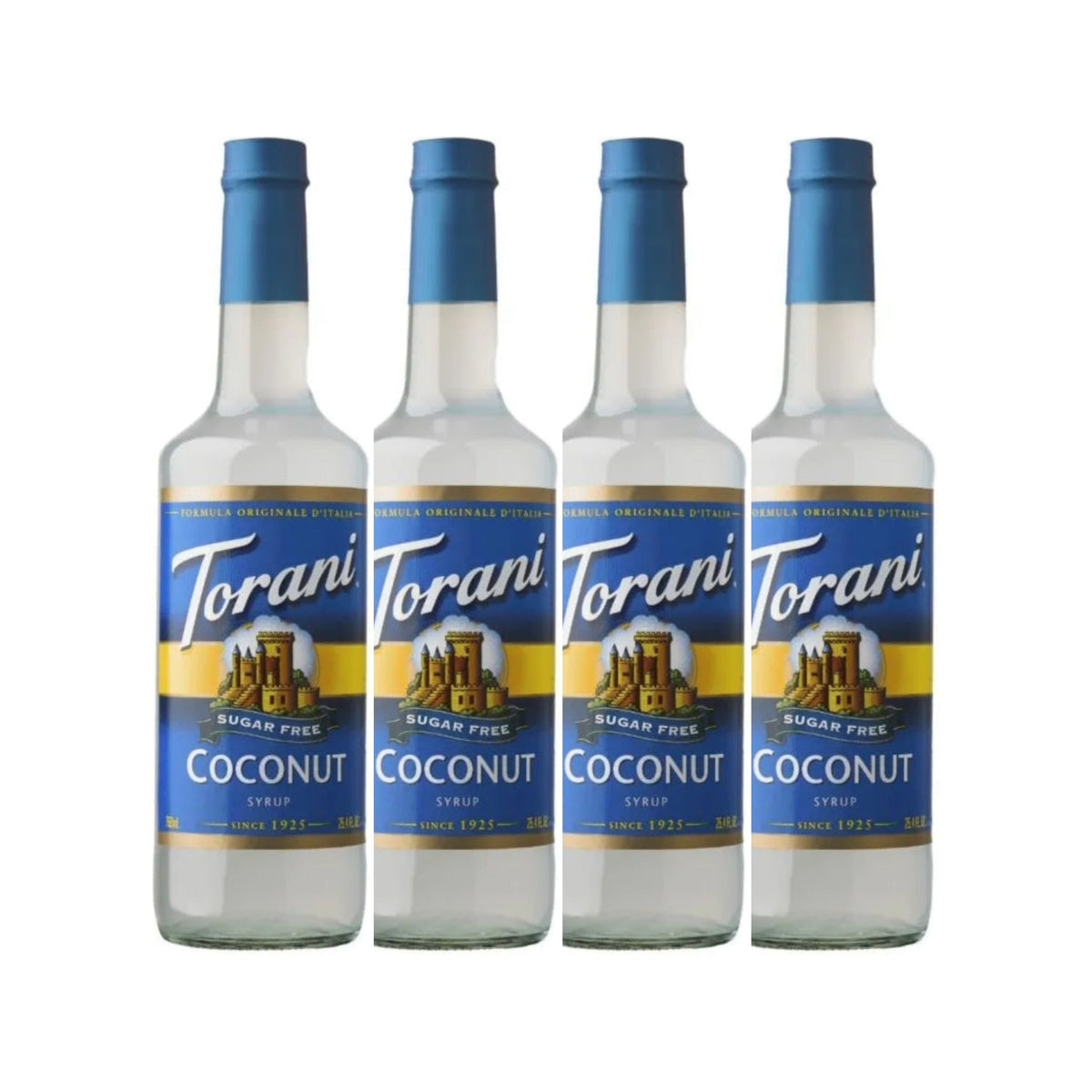 Torani Sugar Free Coconut Syrup (750ml x 4 Bottles) 1 - The Kitchen Barista