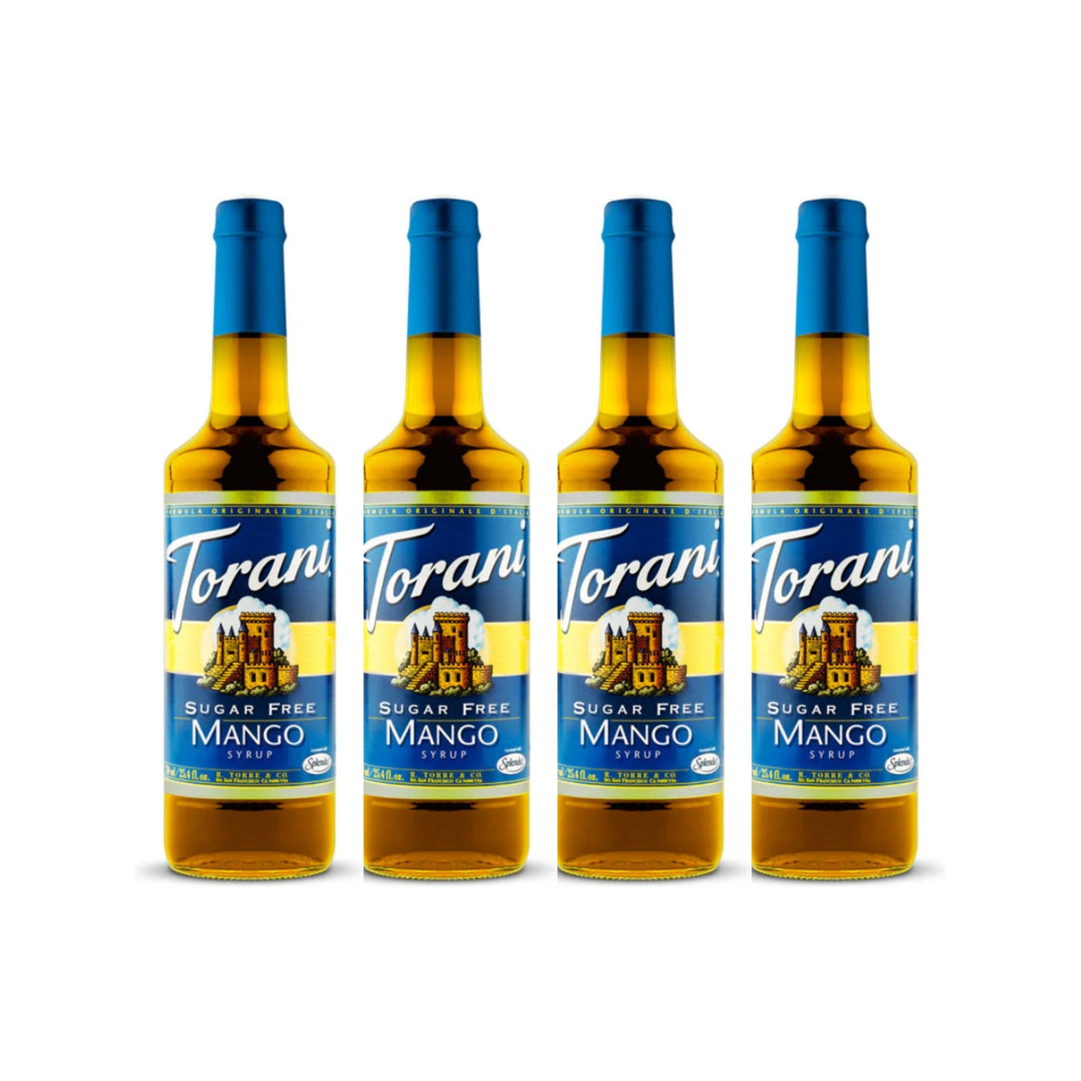 Torani Sugar Free Mango Syrup (750ml x 4 Bottles) 1 - The Kitchen Barista