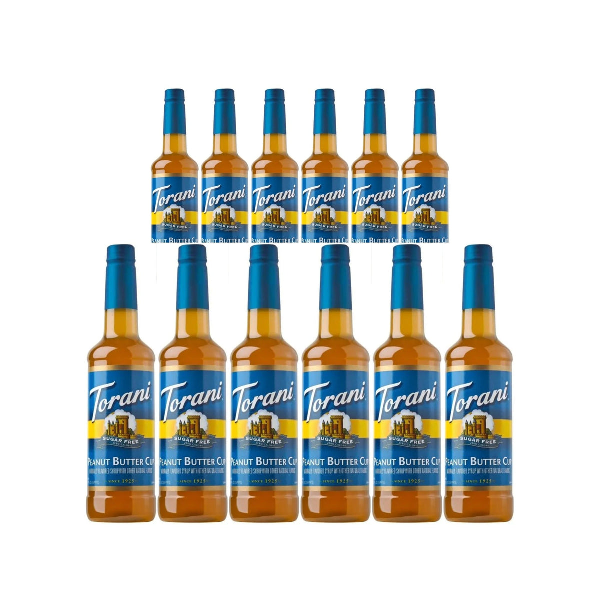 Torani Sugar Free Peanut Butter Syrup (750ml x 12 Bottles) 1 - The Kitchen Barista