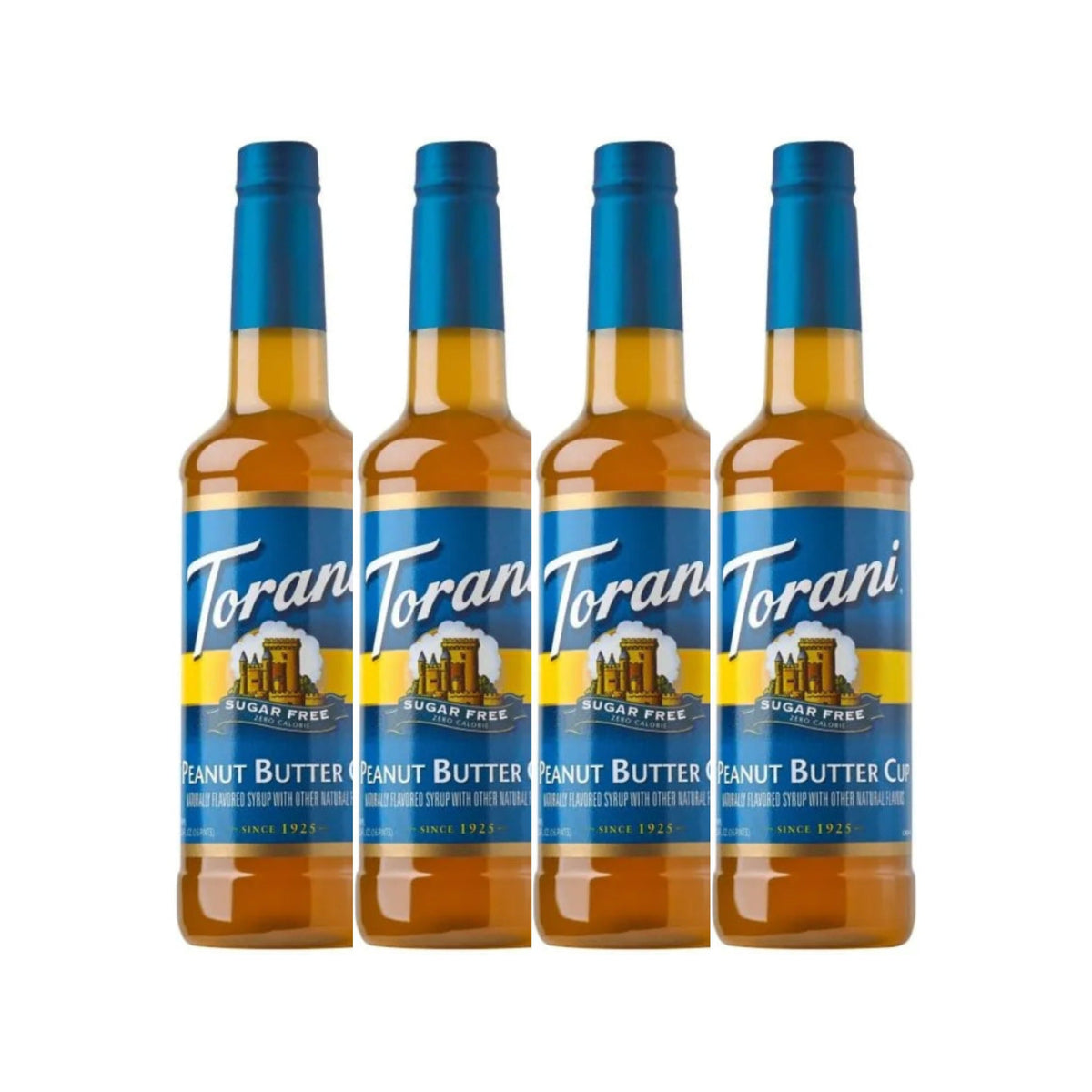 Torani Sugar Free Peanut Butter Syrup (750ml x 4 Bottles) 1 - The Kitchen Barista