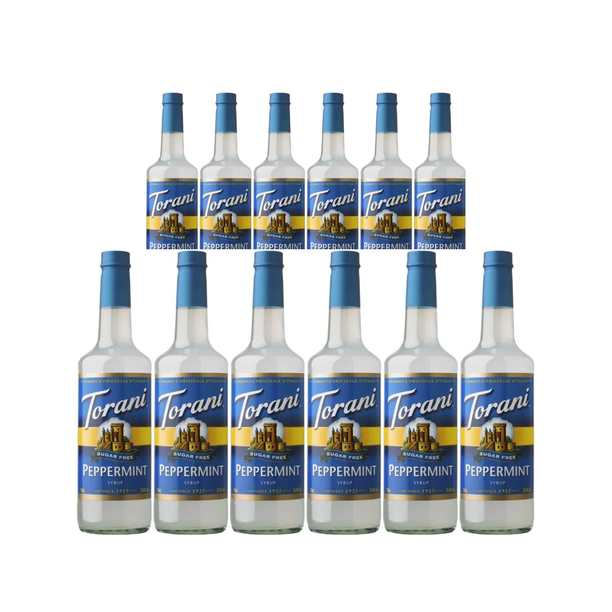 Torani Sugar Free Peppermint Syrup (750ml x 12 Bottles) 1 - The Kitchen Barista
