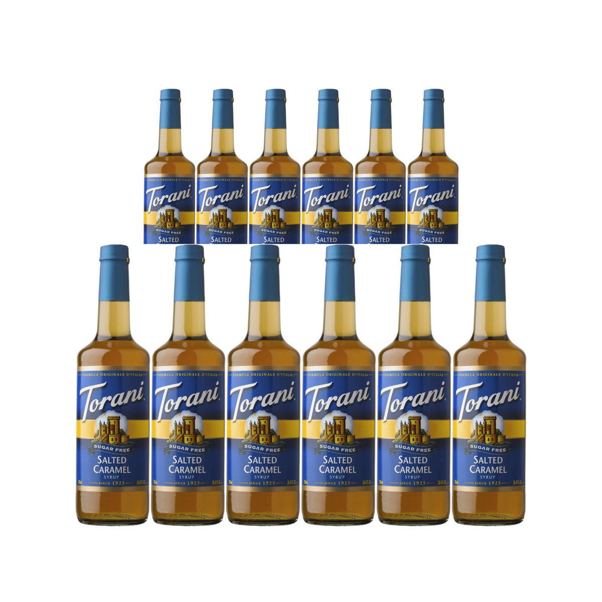 Torani Sugar Free Salted Caramel Syrup (750ml x 12 Bottles) 1 - The Kitchen Barista