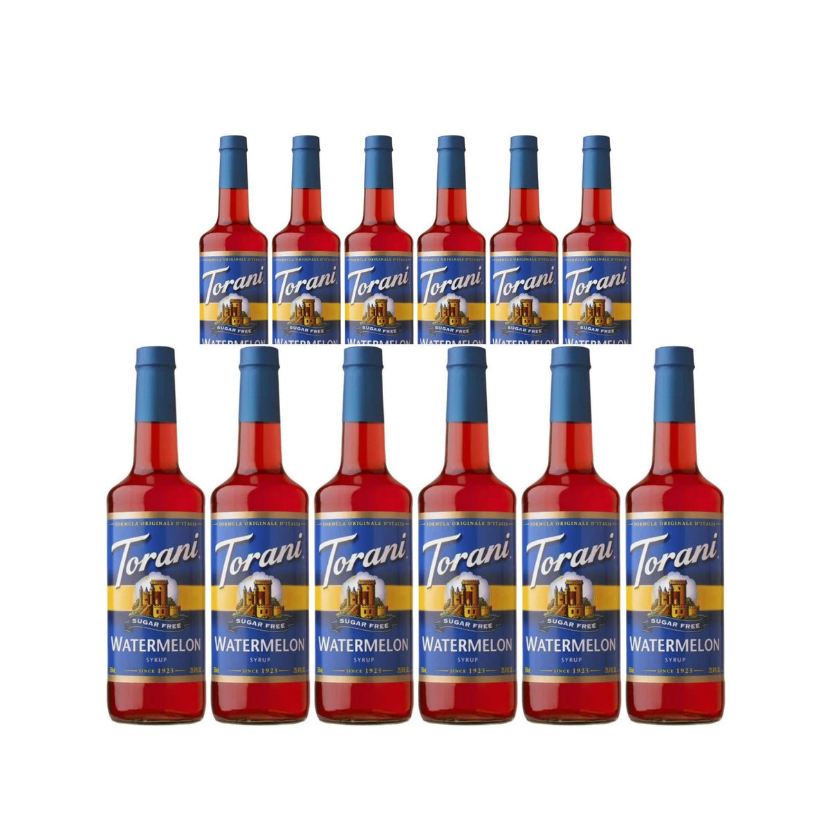 Torani Sugar Free Watermelon Syrup (750ml x 12 Bottles) 1 - The Kitchen Barista