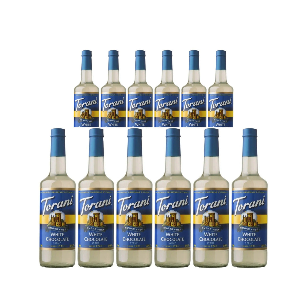 Torani Sugar Free White Chocolate Syrup (750ml x 12 Bottles) 1 - The Kitchen Barista