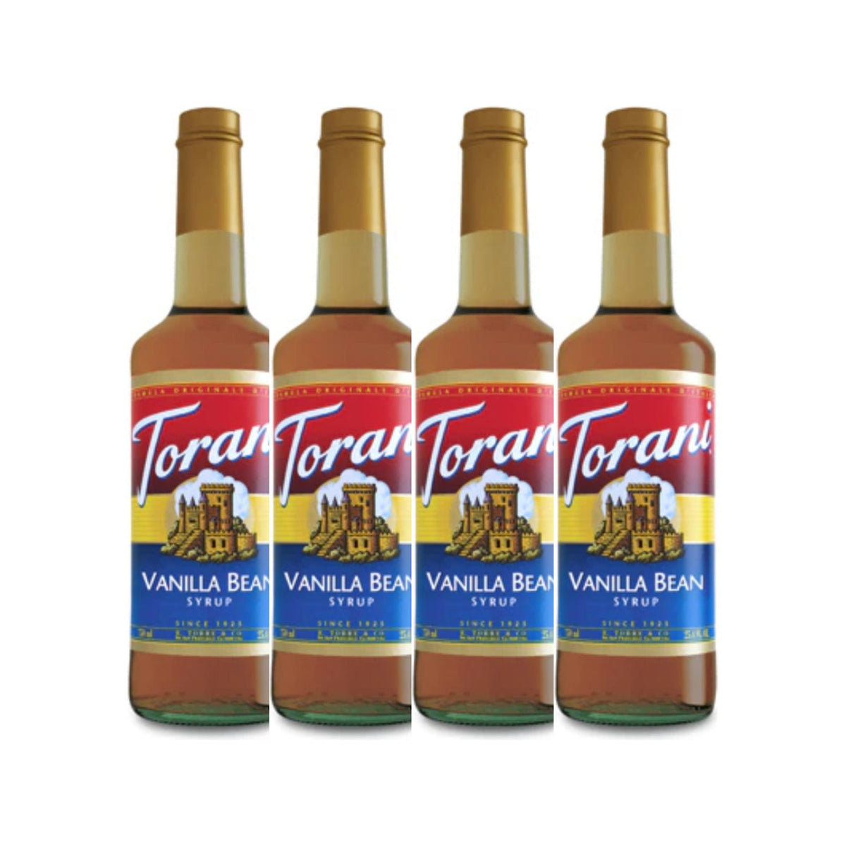Torani Vanilla Bean Syrup (750ml x 4 Bottles) 1 - The Kitchen Barista