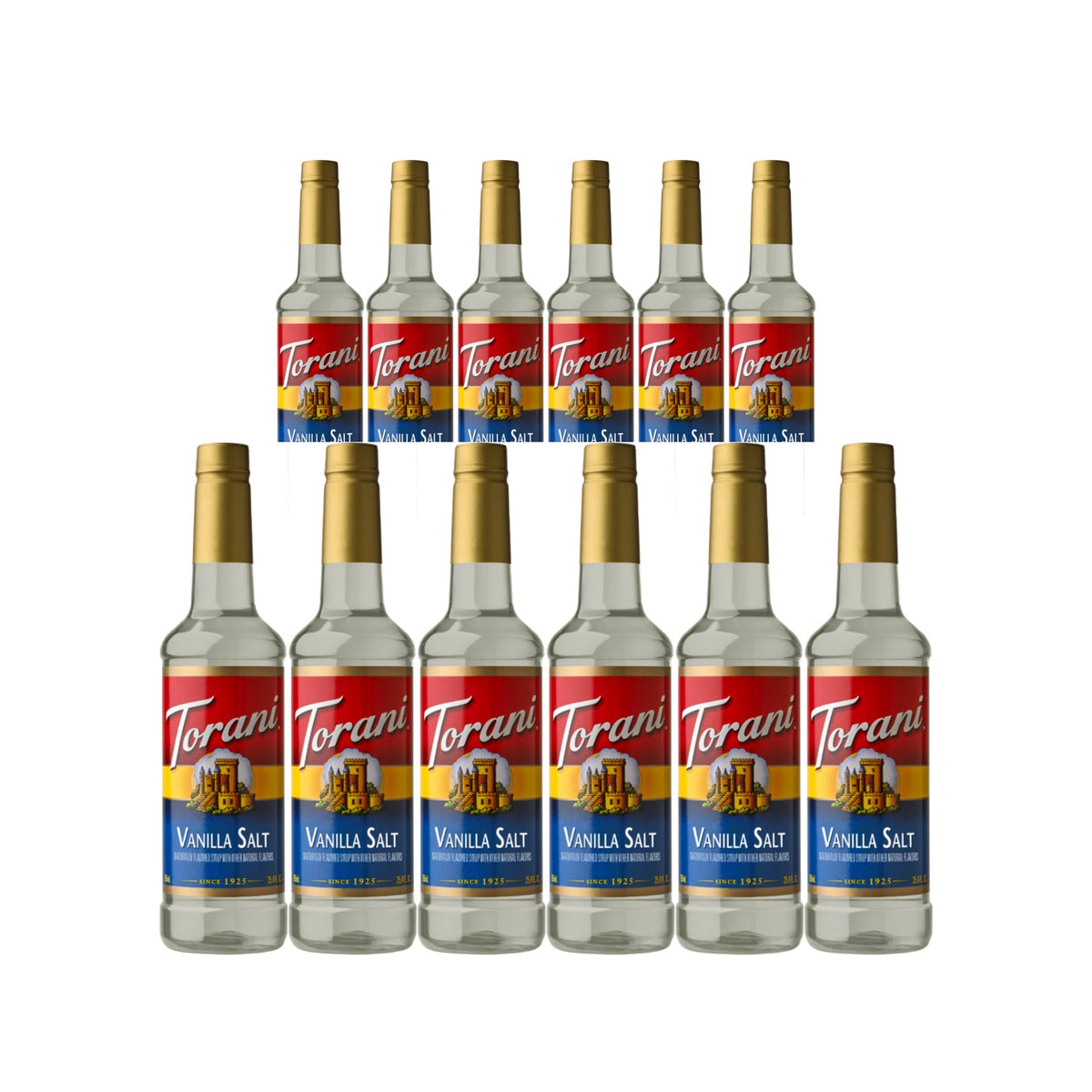 Torani Vanilla Salt Syrup (750ml x 12 Bottles) 1 - The Kitchen Barista