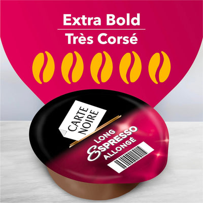 Tassimo Carte Noire Long Espresso Roast Coffee Single Serve T-Discs (Pack Of 14)