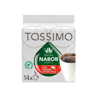 Tassimo Nabob 100% Colombian Single Serve T-Discs (Pack Of 14)