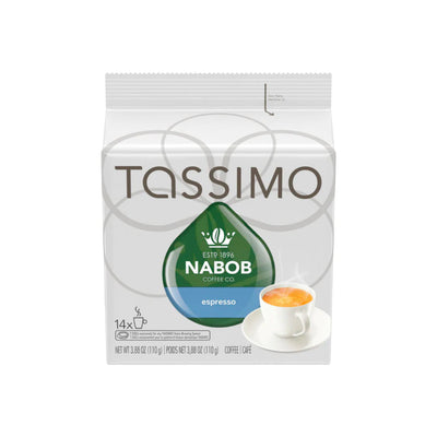 Tassimo Nabob Espresso Coffee Single Serve T-Discs (Pack Of 14)