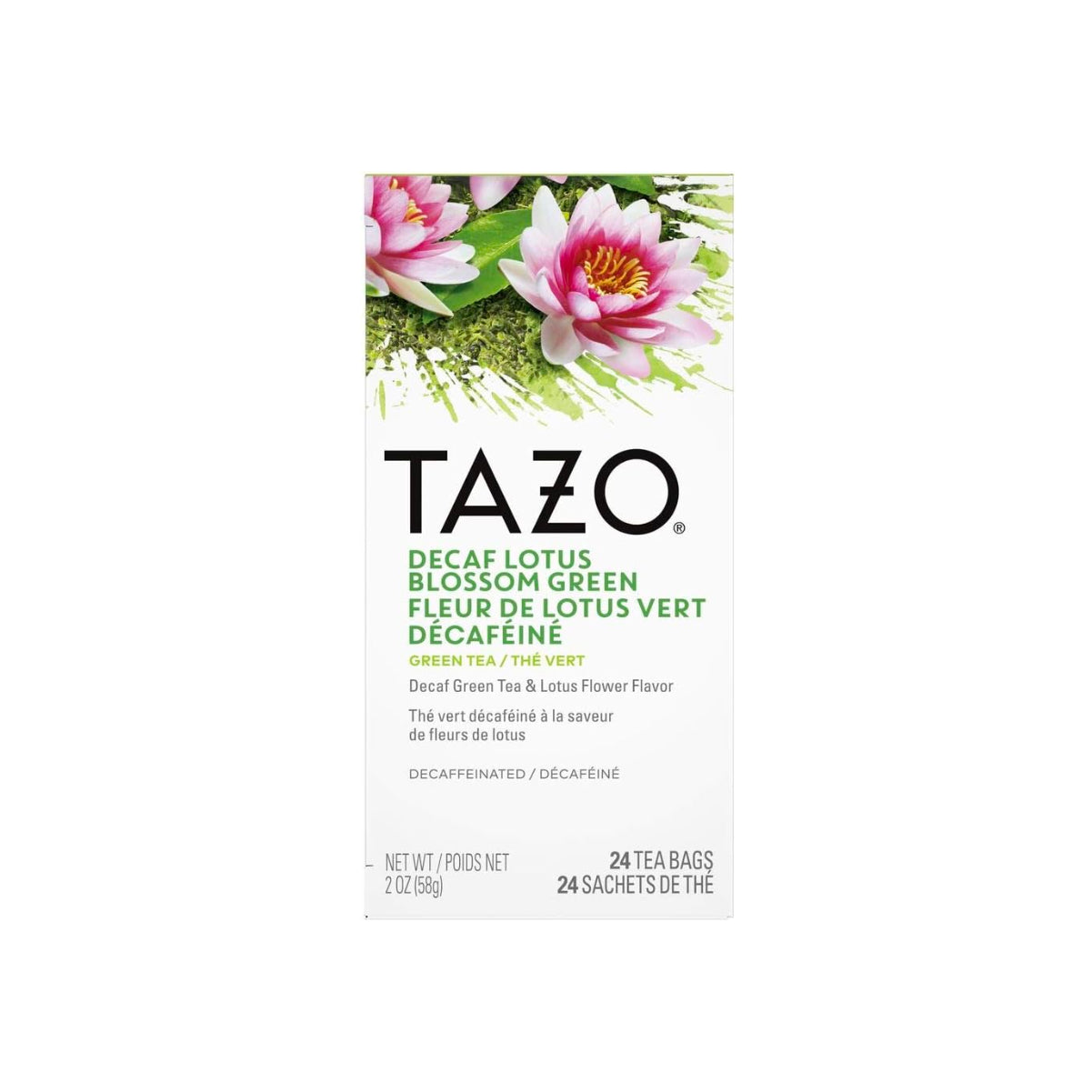 Tazo Decaf Lotus Tea Bags (24 Count)