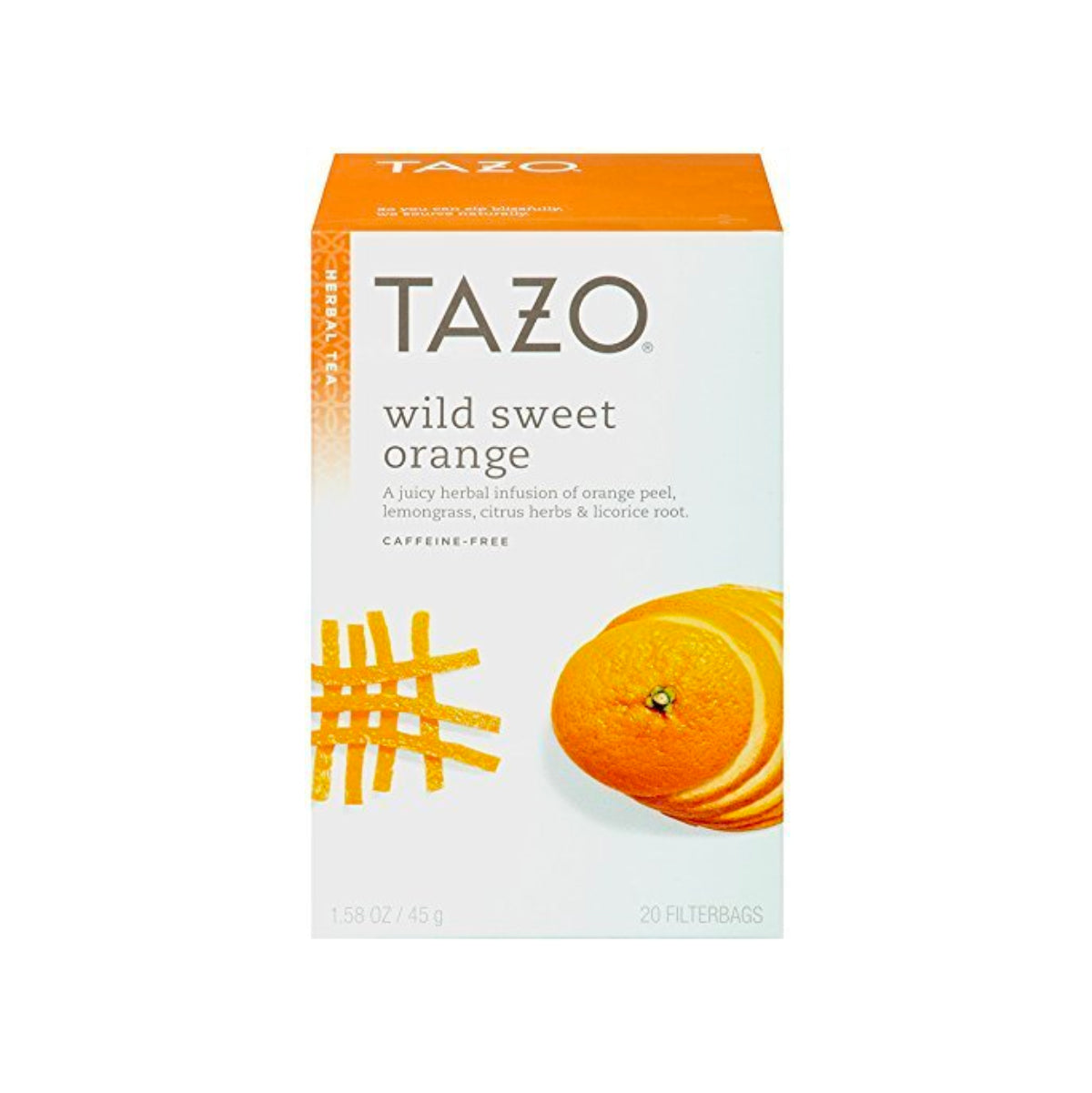 Tazo Wild Sweet Orange Tea Bags (20 Count) – The Kitchen Barista & Gifts
