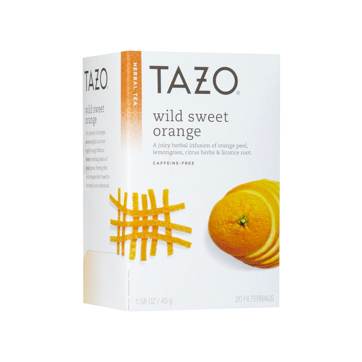 Tazo Wild Sweet Orange Tea Bags (20 Count) – The Kitchen Barista & Gifts