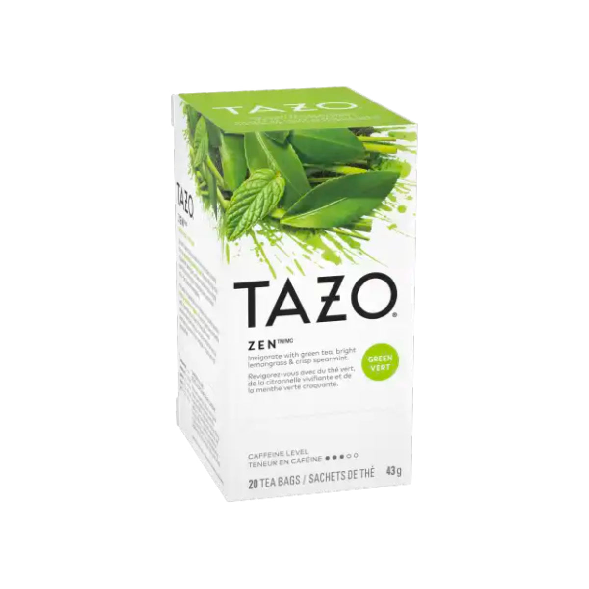 Tazo Zen Tea Bags (20 Count) – The Kitchen Barista & Gifts