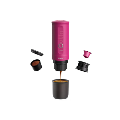 Outin Nano Portable Electric Espresso Machine (Crimson Red)