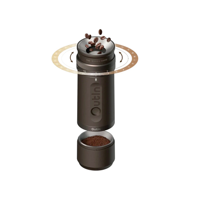 Outin Fino Portable Electric Grinder (Tundra Brown)