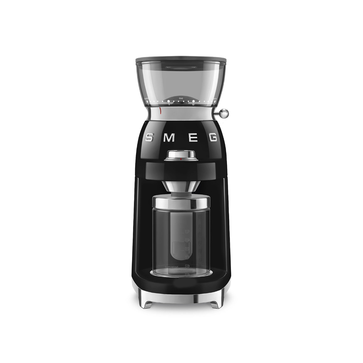 Smeg 50's Style Aesthetic Coffee Grinder CGF03BLUS (Black)