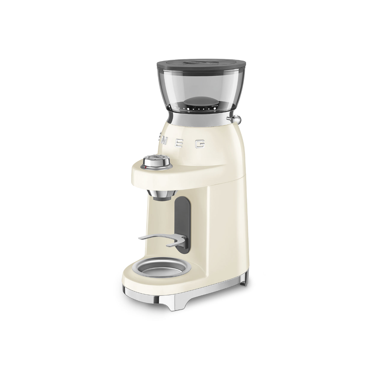 Smeg 50's Style Aesthetic Coffee Grinder CGF03CRUS (Cream)