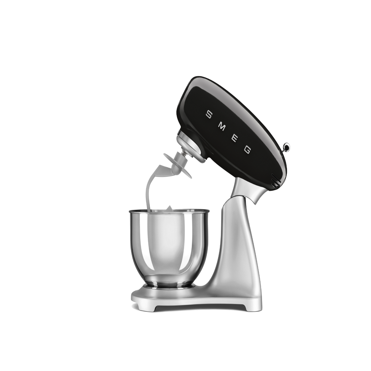 Robot pâtissier Smeg style années 50 SMF04BLUS (Noir)