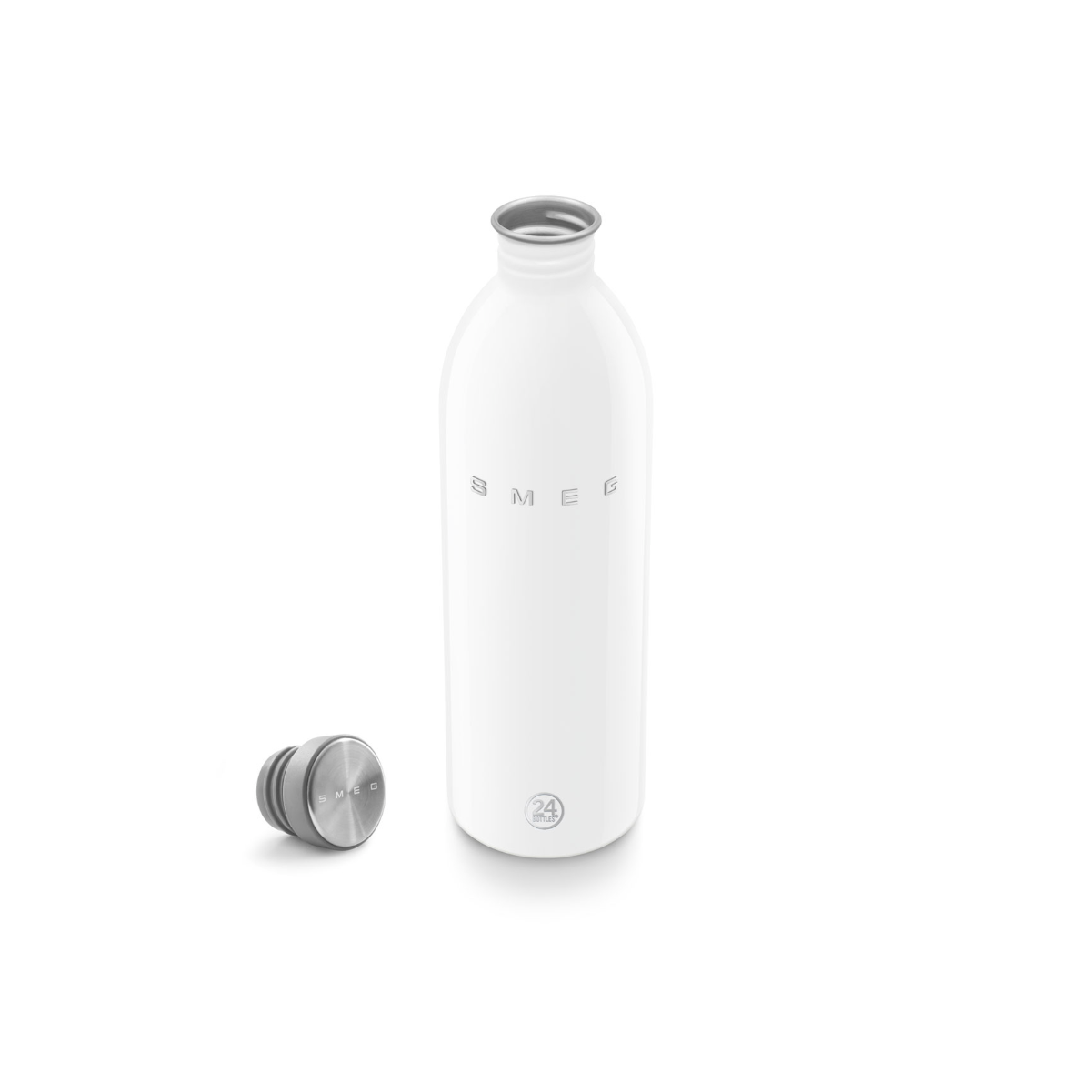 Smeg Non Insulated Water Bottle WBF02WH (White)
