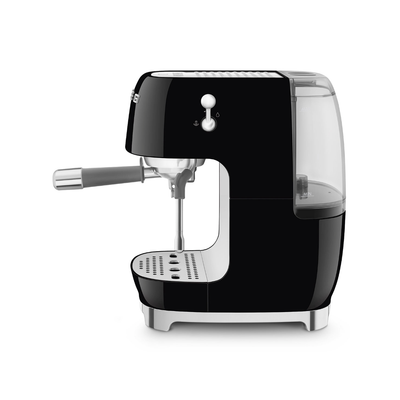 Smeg Manual Espresso Coffee Machine with Cold Brew ECF03BLUS (Black)