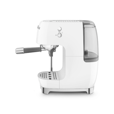 Smeg Manual Espresso Coffee Machine with Cold Brew ECF03WHUS (White)