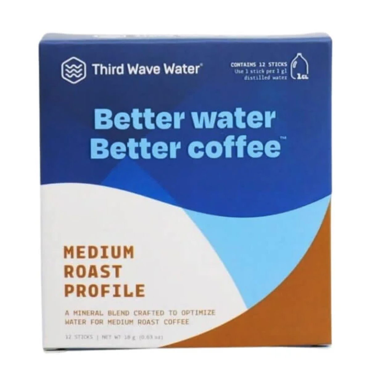 Third Wave Water Medium Roast Profile (12 pack - 5 Gallon)