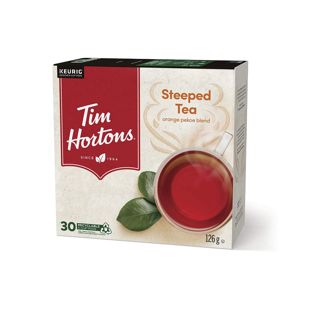 Tim Hortons Steeped Tea Orange Pekoe Keurig® K-Cup® Pods (Pack Of 30 ...