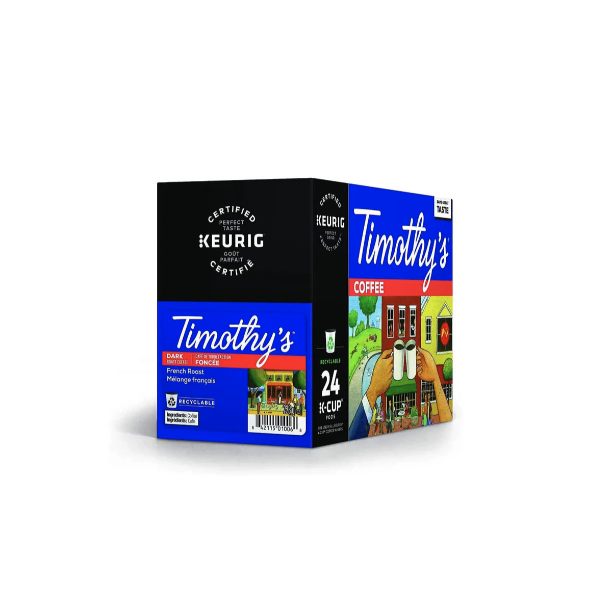 Timothy's-FrenchRoast-K-CupPods-TheKitchenBarista