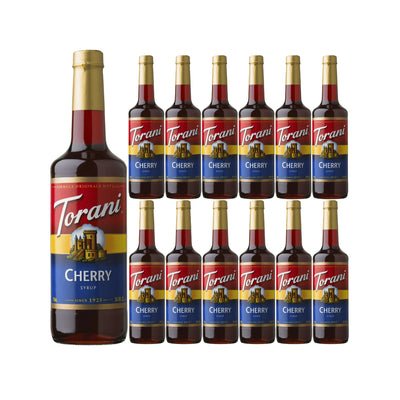 Torani Cherry Syrup (750ml x 12 Bottles)